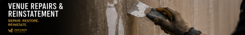 Venue repairs and reinstatement
