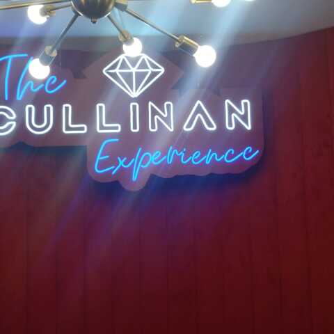 Cullinan Experience illuminated wall sign