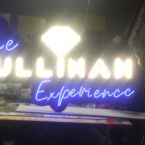 Cullinan Experience signage close-up